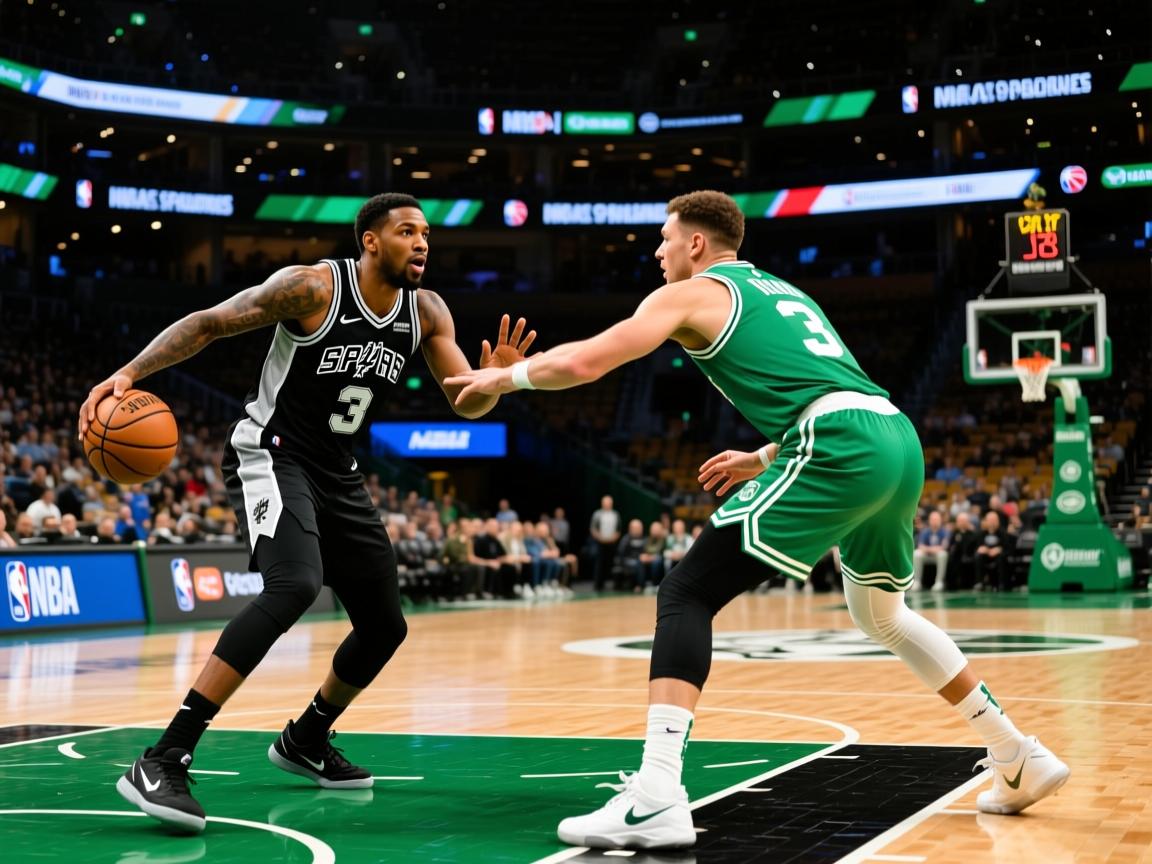 马刺击败凯尔特人，德罗赞梅卡、沃克追平  第3张